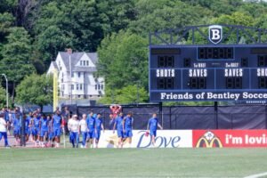 Photos: Team France practices for the first time at Bentley University