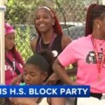 Dobbins High School celebrates class of 2026 with summer send-off block party