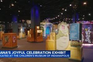 Exhibit based on Disney's 'The Princess and the Frog' at Indiana children's museum
