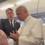 Pope acknowledges stiff competition with Bad Bunny this weekend in Spain