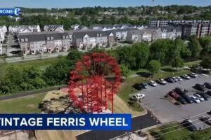 Historic Ferris wheel returns to Phoenixville as dedicated landmark