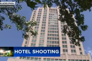 Woman in custody after shooting at Hilton hotel in Penn's Landing