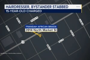 Wilmington teen accused of stabbing hairdresser after becoming upset while having hair braided