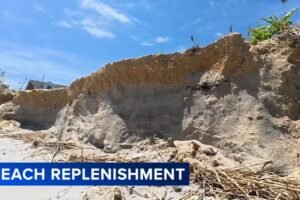 Beach replenishment project begins in Sea Isle City despite peak season timing