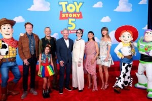 'Toy Story 5' world premiere: Tom Hanks, Tim Allen talk new Pixar film on red carpet