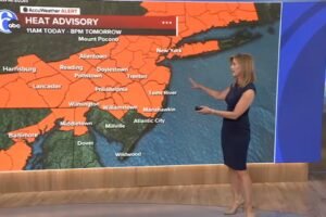 Heat Advisory issued for Philadelphia as tropical humidity makes temps feel like triple digits