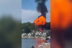 Fireball erupts from massive propane explosion at Pennsylvania home