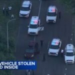 Driver arrested after stealing vehicle with baby inside