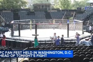 Trump turns 80 with a showstopping spectacle of cage fights at the White House. But big issues loom