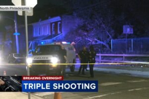 Suspect sought after 3 women shot in North Philadelphia