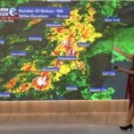 AccuWeather: Storms overnight; less humid Monday