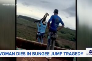 Young woman falls to her death in dramatic rope jump tragedy in Brazil