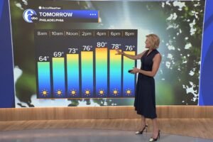 AccuWeather: Cool and crisp tonight; beautiful again tomorrow in the Philadelphia region