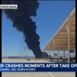 Air Force ID's 8 people killed in B-52 bomber crash at Edwards Air Force Base