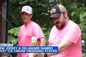 New Jersey and Delaware are among the most ice-cream obsessed states, survey finds