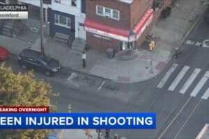 15-year-old fighting for his life after being shot in Philadelphia's Frankford section