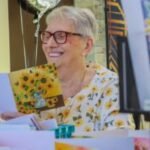 Cancer survivor crafts her own cards for AtlantiCare patients & staff