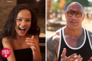 'Moana' featurette shows how Dwayne Johnson congratulated Catherine Laga'aia on getting the role