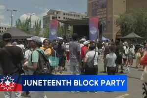 African American Museum in Philadelphia celebrates Juneteenth with annual block party