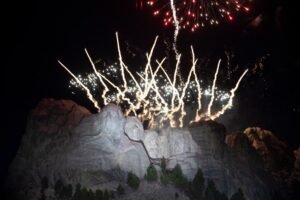 Oglala Sioux Tribe opposing Mt. Rushmore fireworks