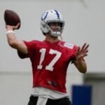 Colts’ Daniel Jones might be capable of 11-on-11 work, but that never was an option