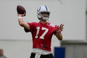 Colts’ Daniel Jones might be capable of 11-on-11 work, but that never was an option