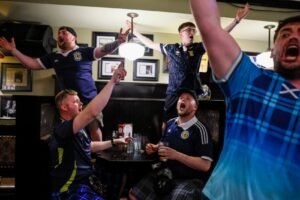 Tartan Army invades Boston ahead of Scotland vs. Haiti World Cup game