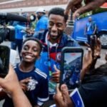 Watch the Haitian national team arrive in Quincy
