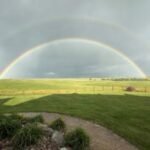 PHOTOS: Rainbows on display Monday night