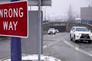 Healey announces statewide initiative to decrease wrong-way driving