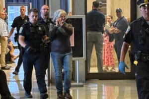 8 arrested after protesters disrupt City Council meeting on $4.9 billion budget plan
