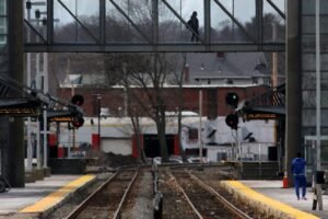 Framingham/Worcester Commuter Rail line delayed after cargo train derails