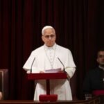 In first papal speech to Spanish parliament, pope demands respect for migrants and international law
