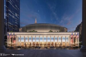 Proposed $8B transformation of NYC’s Penn Station features Roman-style columns, ornamental design