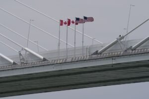 Carney says the new Canadian-built bridge across Detroit River that Trump threatened will open