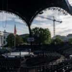 Lights! Camera! Cage match! The White House lawn's Octagon is ready for Trump's 80th birthday bash