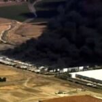 Fire at medical equipment warehouse in California prompts evacuations at nearby warehouses