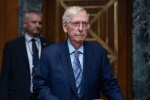 Former Senate leader Mitch McConnell is in the hospital, but little more information is known