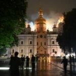 Russian drone and missile barrage on Ukraine's biggest cities kill at least 10 people