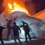 1 killed when small plane crashes on Texas highway. People leave vehicles to try to help