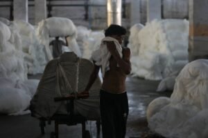 Climate-driven heat in India’s textile factories stifles workers but coolers and ventilation help