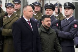 Polish president strips Zelenskyy of honor over naming of army unit after notorious WWII group
