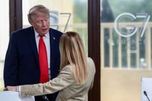 Trump deepens the dustup with Italy's Meloni over a disputed photo from the G7 summit