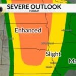 Enhanced risk of severe weather in much of KELOLAND