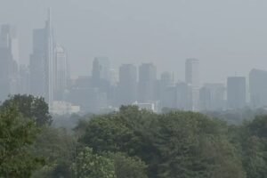 Code Purple Air Quality Action Day issued in Pa. due to wildfire smoke