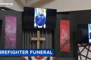 Community honors fallen South Jersey volunteer firefighter
