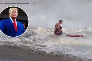 Trump invites teen lifeguard to White House after rescuing boy from massive Santa Cruz waves