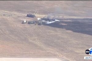 F-35 military jet crashes in Miramar near San Diego