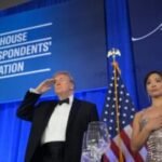 Trump returns to correspondents’ dinner for a rambling, insult-filled speech 3 months after shooting
