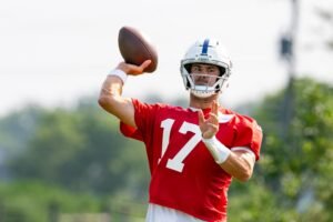 Goal achieved: Daniel Jones’ rehab process includes no restrictions for Colts’ camp